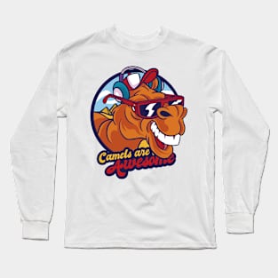 Camel P R t shirt Long Sleeve T-Shirt